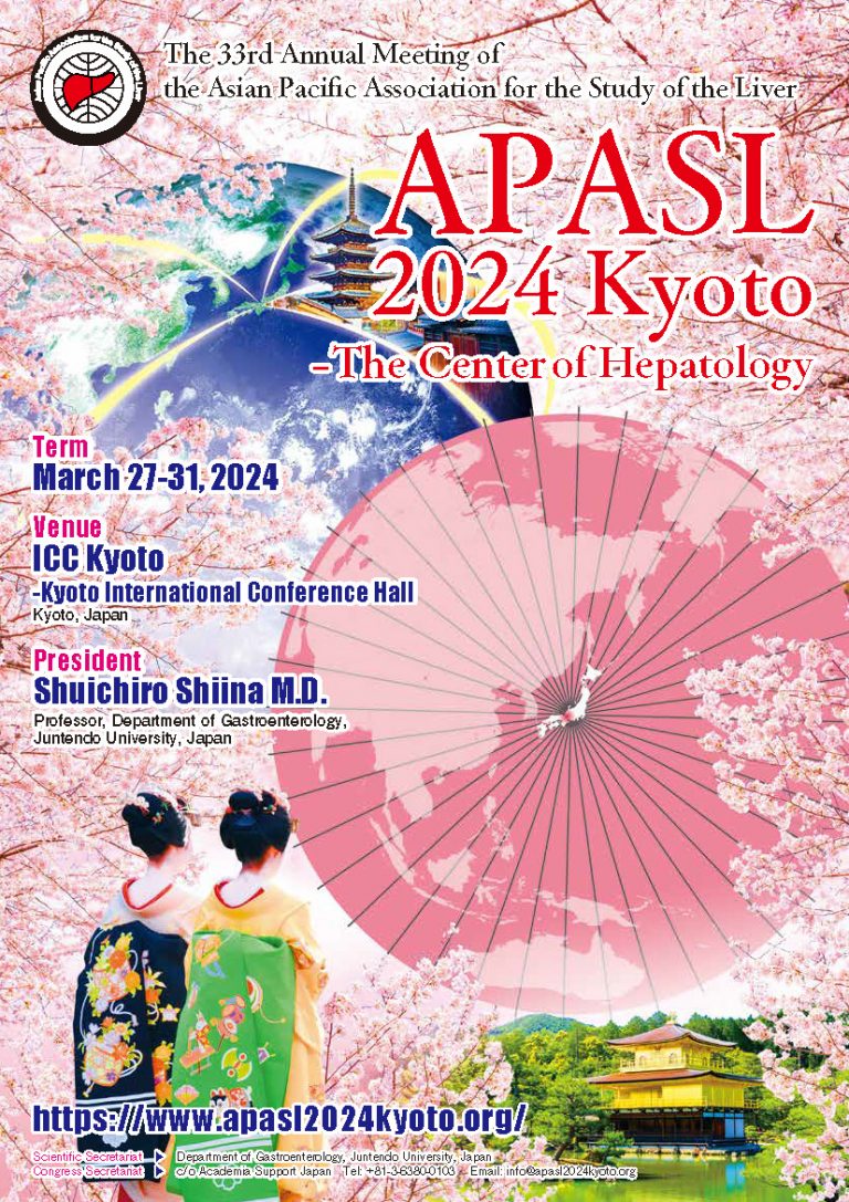 APASL 2024 Kyoto – The Center of hepatology