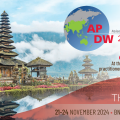  The APDW 2024 will be held on November 21 to 24 !!