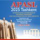 Date renewed for APASL 2025 Tashkent to JUNE 6-7, 2025 !!